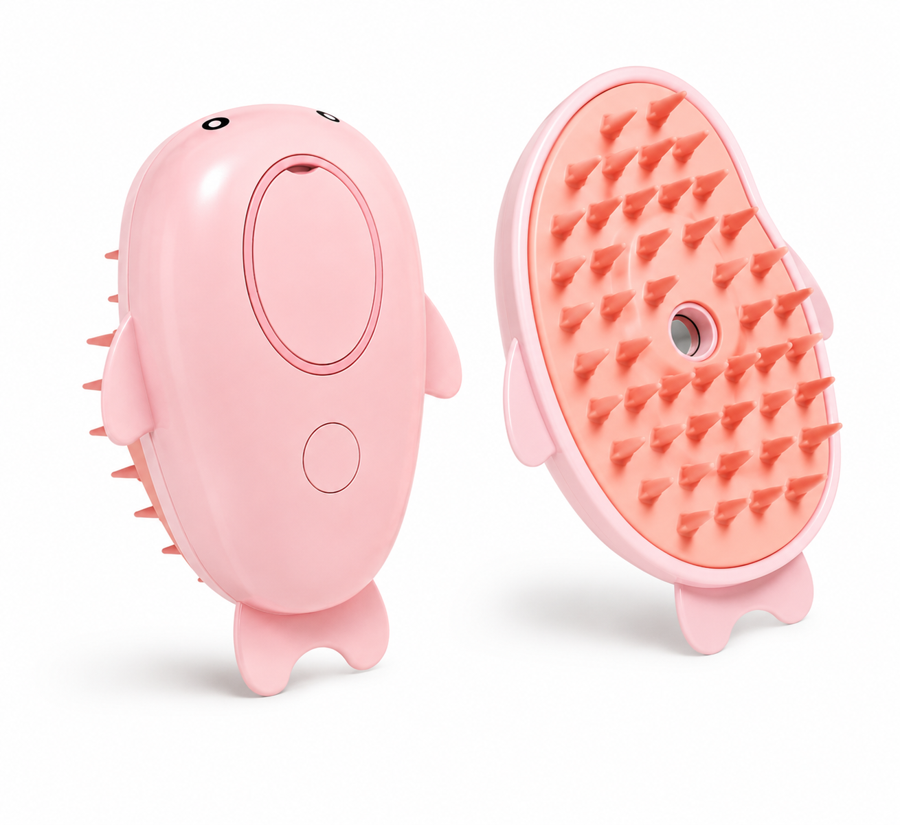 Brosse Vapeur — Massage & Toilettage 3 en 1