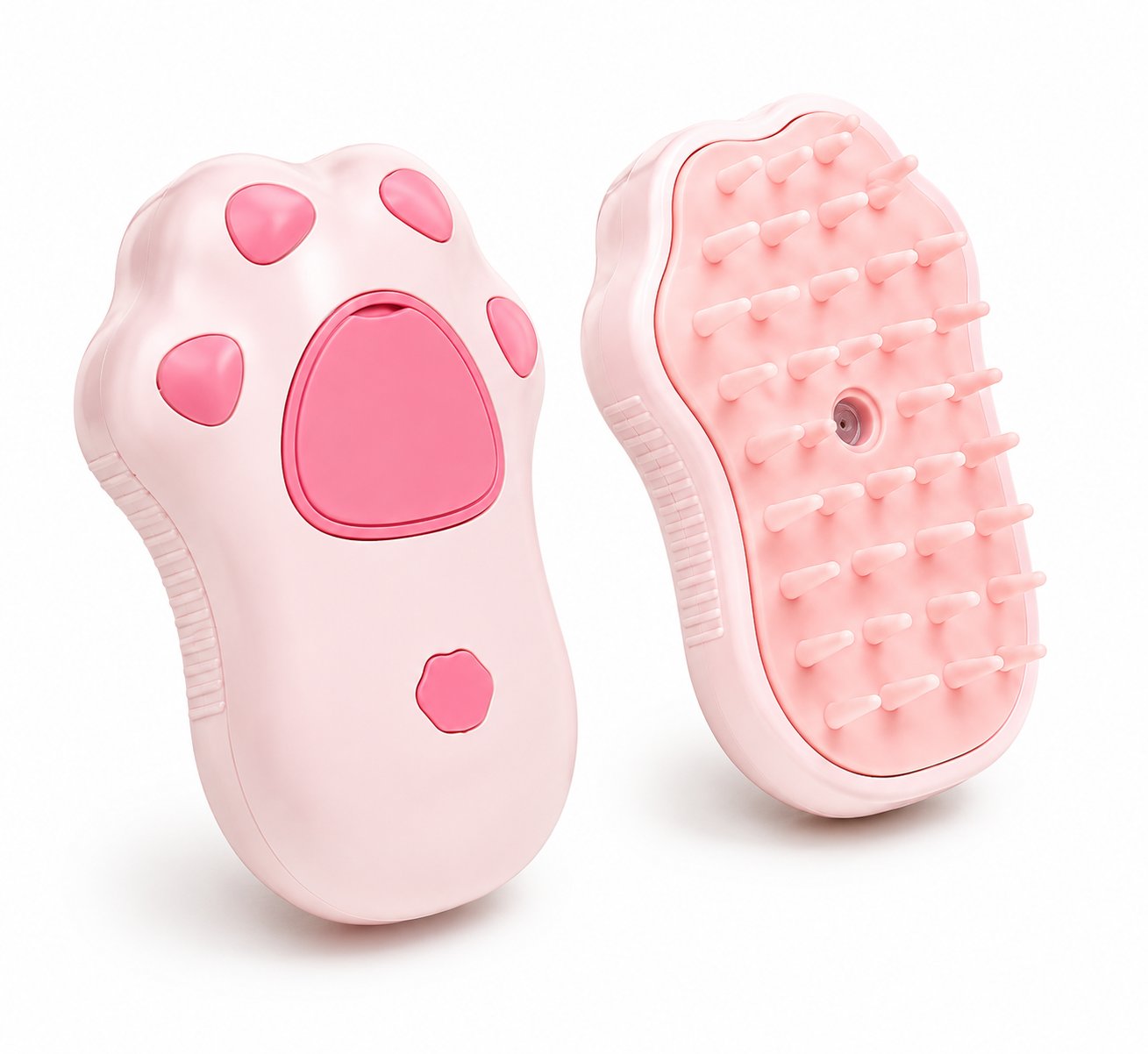 Brosse Vapeur — Massage & Toilettage 3 en 1