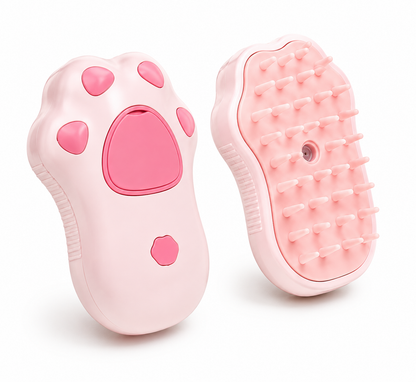 Brosse Vapeur — Massage & Toilettage 3 en 1
